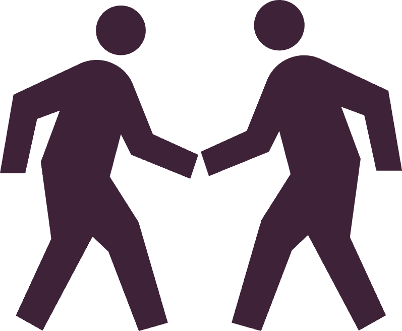 New customers come to you.