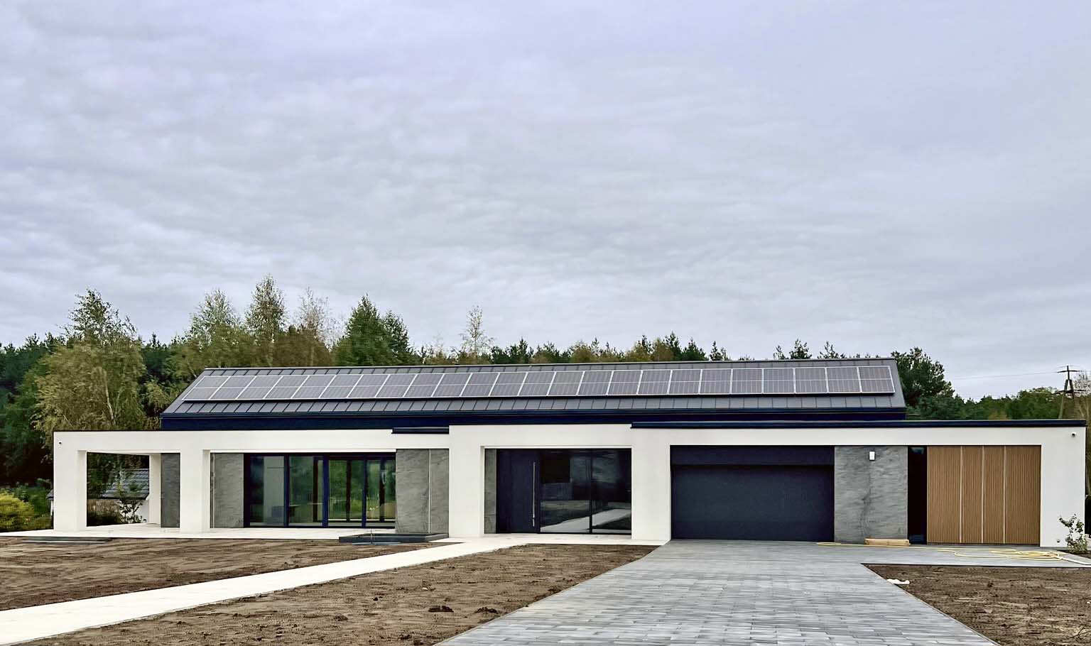 Modern house design from Todos. Architekci. Project 5.