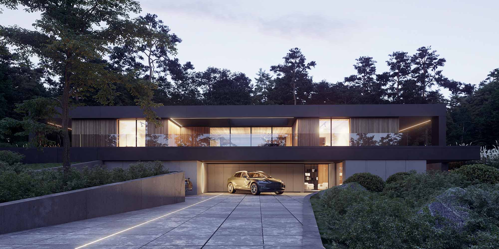 Modern house design from Todos. Architekci. Project 3.